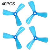 10 Packs / 40pcs iFlight Cine 3040 3 inch 3-Blade FPV Freestyle Propeller for RC FPV Racing Freestyle Drones BumbleBee MegaBee Accessories Blue