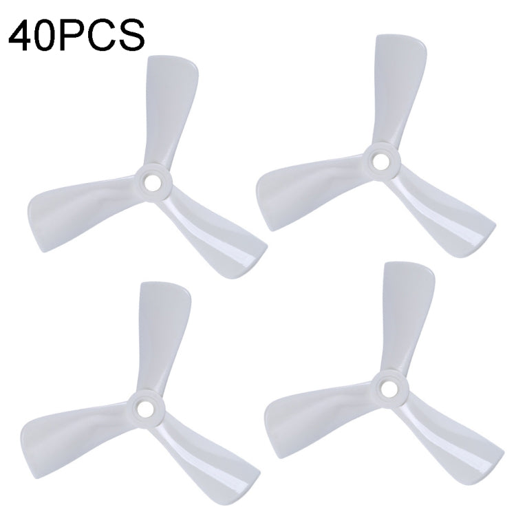 10 Packs / 40pcs iFlight Cine 3040 3 inch 3-Blade FPV Freestyle Propeller for RC FPV Racing Freestyle Drones BumbleBee MegaBee Accessories White
