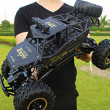 2.4GHz 4WD Double Motors Off-Road Climbing Car Remote Control Vehicle, Model:6026, 6026 (Black), 6026 (Gold), 6026 (Silver) 6026 (Black) Black