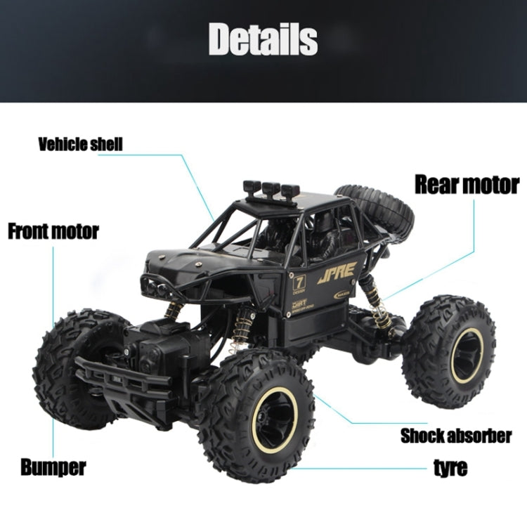 2.4GHz 4WD Double Motors Off-Road Climbing Car Remote Control Vehicle, Model:9268, 9268 (Black), 9268 (Silver)