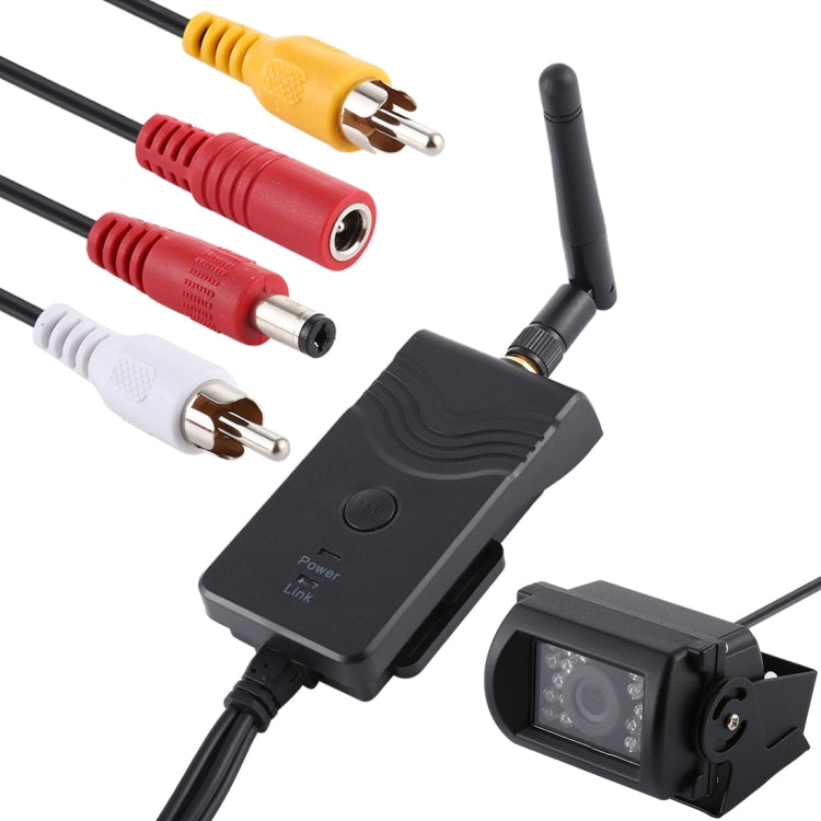 903S WiFi HD Video Transmitter for Car, with Bus Rear View Surveillance Camera, Bus Rear View Surveillance Camera Bus Rear View Surveillance Camera Black