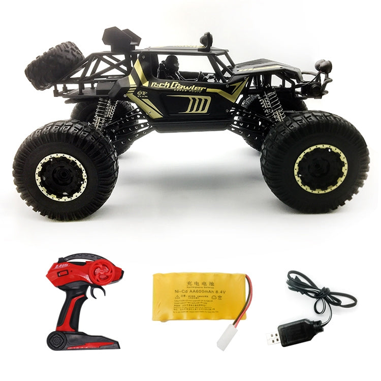 1:8 Alloy Remote Control Climbing Car Off-road Vehicle Toy Black