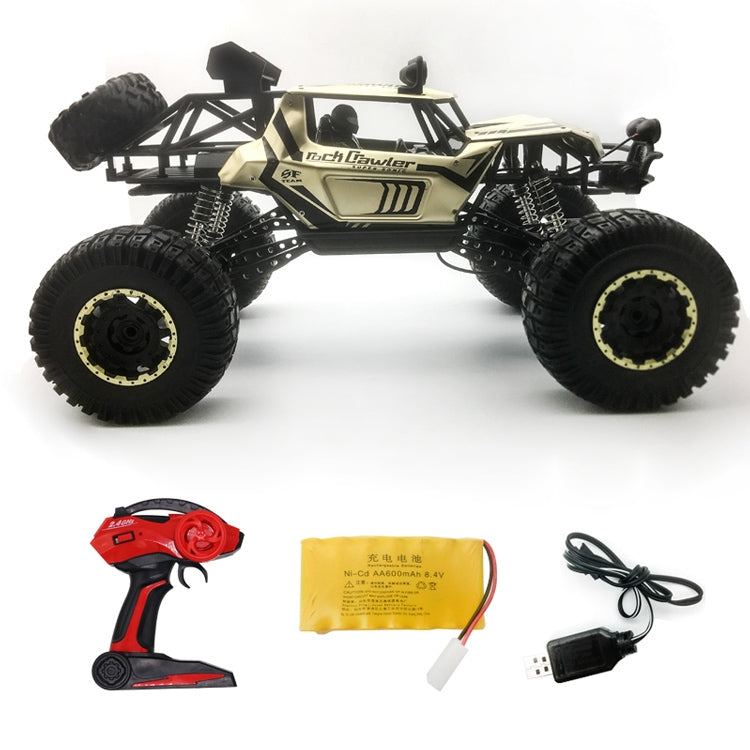 1:8 Alloy Remote Control Climbing Car Off-road Vehicle Toy Gold