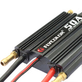 Flycolor Flymoster Series 50A 2-6S Waterproof Electronic Speed Controller for RC Boat, 50A 2-6S
