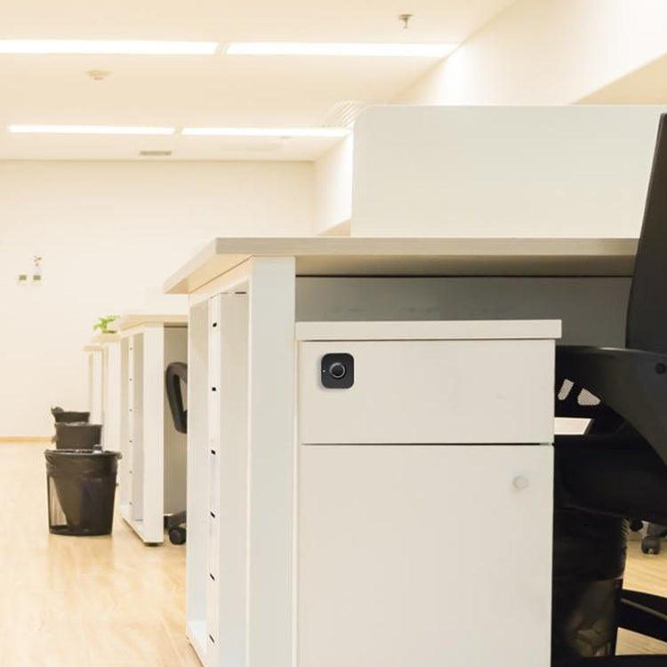 BP01-B Micro USB Charging Triple Drawer Right Hand Unlocking Smart Semiconductor Fingerprint Lock, Right Hand Unlocking