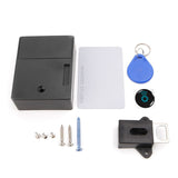 T3 ABS Magnetic Card Induction Lock Invisible Single Open Cabinet Door Lock, Single, Single Open Cabinet Door