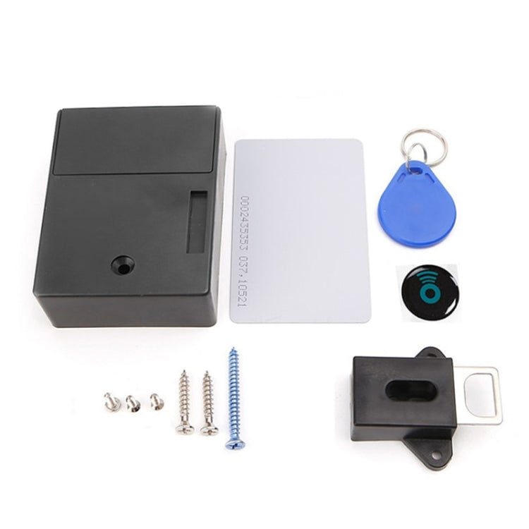 T3 ABS Magnetic Card Induction Lock Invisible Single Open Cabinet Door Lock, Single, Single Open Cabinet Door