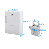 T3 ABS Magnetic Card Induction Lock Invisible Single Open Cabinet Door Lock, Single, Single Open Cabinet Door