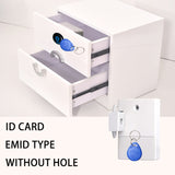 T3 ABS Magnetic Card Induction Lock Invisible Single Open Cabinet Door Lock, Single, Single Open Cabinet Door