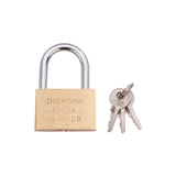 Copper Padlock Small Lock, Style: Short Lock Beam, 25mm Not Open, Short, 25mm Not Open