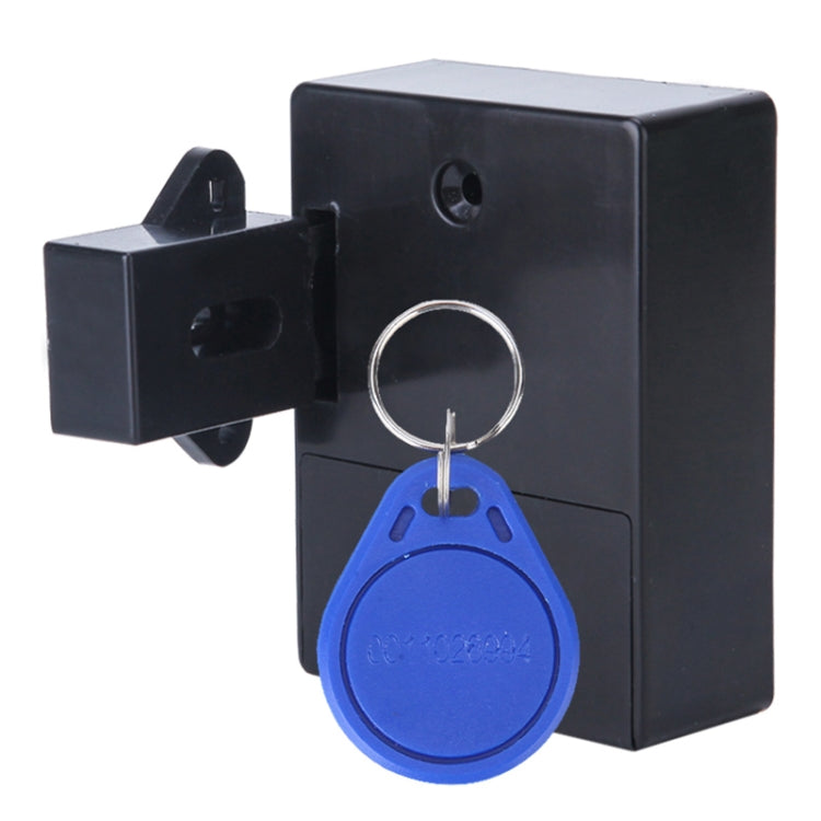 T3 ABS Magnetic Card Induction Lock Invisible Bilateral Open Cabinet Door Lock, Bilateral Bilateral Black