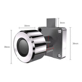 T21FB Micro USB Charging Zinc Alloy Smart Fingerprint + Bluetooth Single Open Drawer Lock File Cabinet Lock, Single Open Fingerprint + Bluetooth