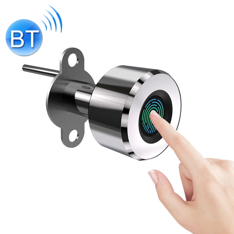 T23FB Micro USB Charging Zinc Alloy Smart Fingerprint + Bluetooth Triple Linkage Open Drawer Lock File Cabinet Lock, Triple Linkage Open Fingerprint + Bluetooth Triple Linkage Open Fingerprint + Bluetooth