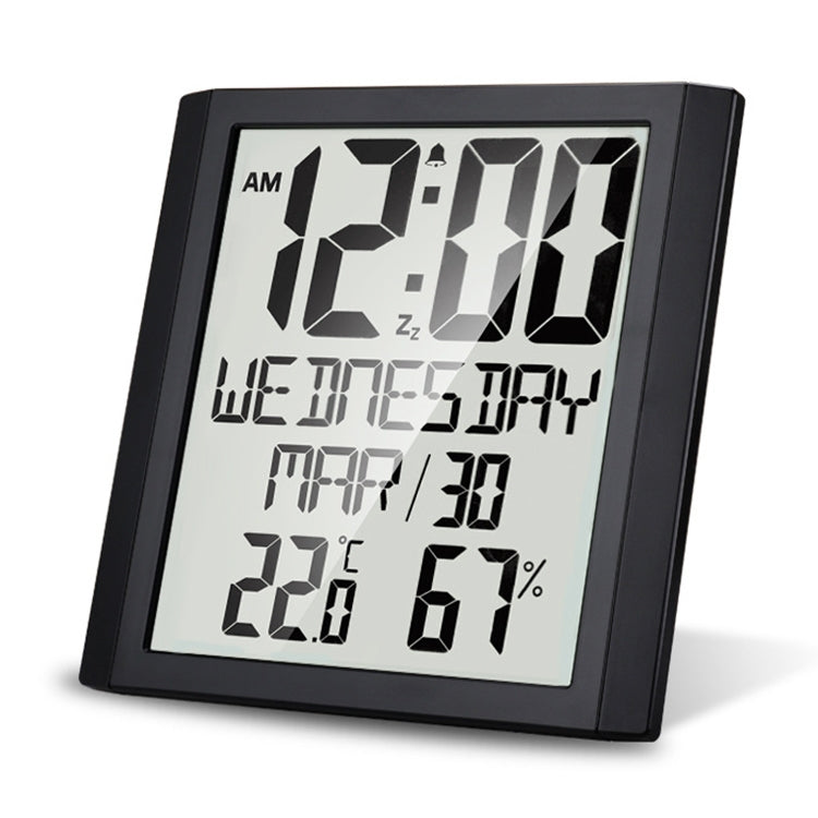 TS-8608 Multifunction Large Screen Clock Household Creative Thermometer Hygrometer, TS-8608 TS-8608