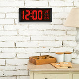 Wall Clock Summer Time Large Screen Clock Living Room Decoration, Large Screen Clock