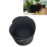 2 Gallon Planting Grow Bag Thickened Non-woven Aeration Fabric Pot Container with Handle, 2 Gallon