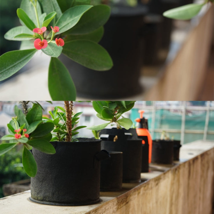 15 Gallon Planting Grow Bag Thickened Non-woven Aeration Fabric Pot Container with Handle, 15 Gallon