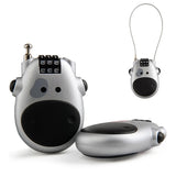 JASIT Portable Multifunction Cute Cow Travel Luggage Password Lock, Luggage Password Lock