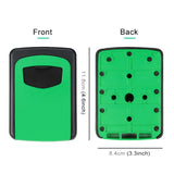 Wall-hanging Key Storage Box with Metal 4-Digit Password Lock