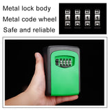 Wall-hanging Key Storage Box with Metal 4-Digit Password Lock
