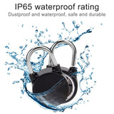 Waterproof Intelligent Bluetooth Fingerprint Padlock Remote Unlocking for iOS / Android, Fingerprint and Remote Padlock(Black), Fingerprint and Remote Padlock(Blue), Fingerprint and Remote Padlock(Silver)