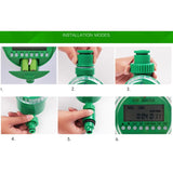 Automatic Watering Controller Timer Garden Water Timer Sprinkler Irrigation Controller Irrigation Timer Controller Watering Kits, Water Timer 2
