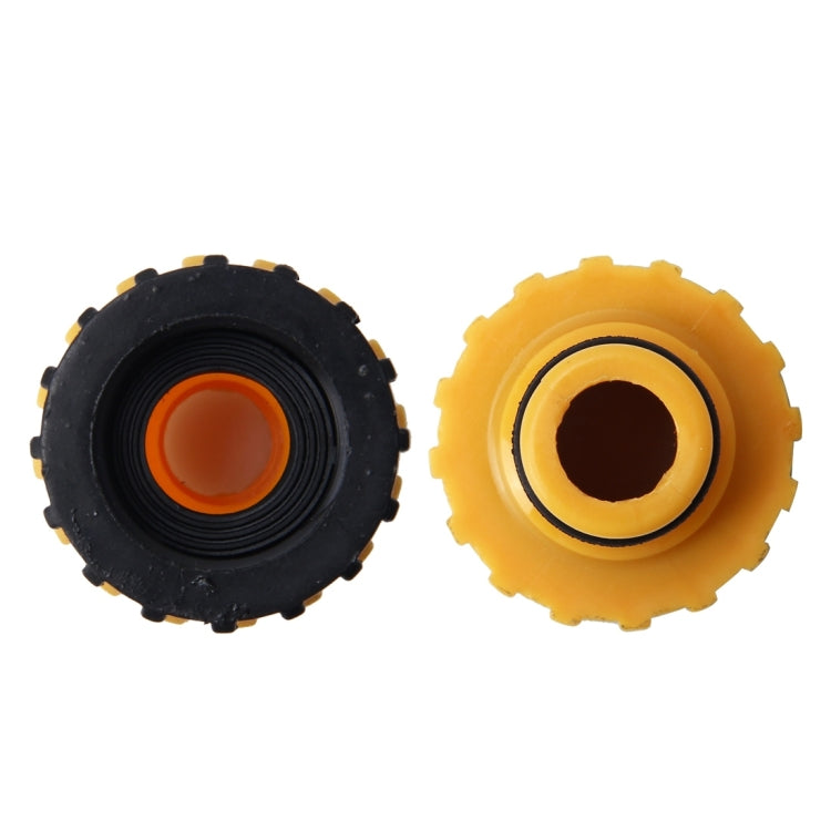 Universal Standard Faucet Hose Connector Quick Connector Washing Machine Water Cannons and A Garden Lawn Sprinkler System Pipe Suit for 1/2inch and 3/4inch Pipe, For 1/2inch and 3/4inch Pipe