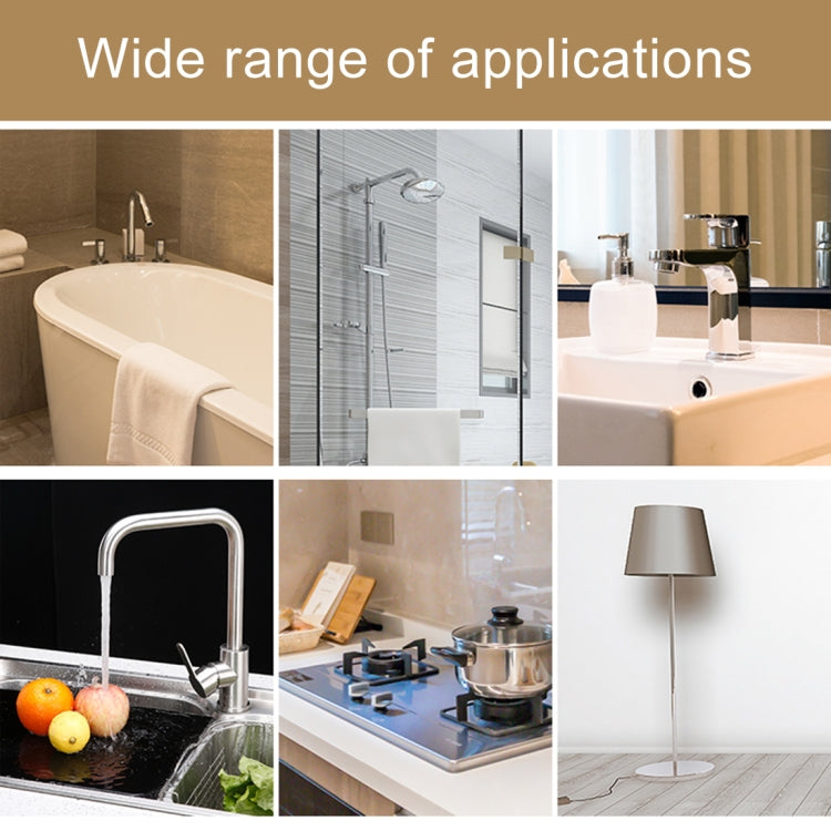 Acrylic Rubber Kitchen and Bathroom Waterproof Moisture-proof Tape Mildew Proof Stickers Size: 5cm x 10m, Thickness: 0.5mm, 5cm x 10m