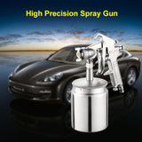 W-77 Paint Spray Gun Sprayer lower Pot Pneumatic Tool for Home Car, Hole diameter: 3mm, Paint Spray Gun