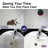 14 in 1 4 inch Sponge Scouring Pad Floor Wall Window Glass Cleaning Descaling Electric Drill Brush Head Set, Random Color Delivery, 14 in 1