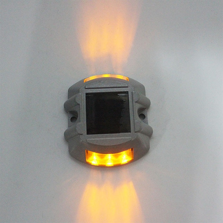 Solar Horseshoe Road Stud Light Car Guidance Light Road Deceleration Light, Constantly Bright Version, Constantly Bright Version