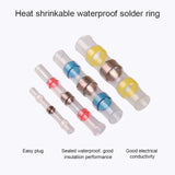 100 PCS / Box Professional Water Resistant Solder Ring Heat-shrinkable Tube, 100 PCS / Set