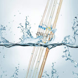 100 PCS AWG22-18 0.5-1.5mm Seal Heat Shrink Butt Wire Connectors Red Terminals Solder Sleeve, 0.5-1.5mm Red