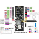 TTGO T-Beam ESP32 Bluetooth WiFi Module 868MHz GPS NEO-M8N LORA 32 Module with Antenna & 18650 Battery Holder, 868MHz