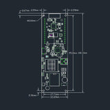 TTGO T-Beam ESP32 Bluetooth WiFi Module 868MHz GPS NEO-M8N LORA 32 Module with Antenna & 18650 Battery Holder, 868MHz