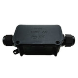 IP66 Waterproof Two-way Junction Box with PA10 3-bit Terminal, IP66+PA10