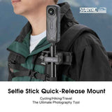 STARTRC Quick-Release Backpack Mount Clip Bracket for Selfie Stick or Action Camera, Quick-Release Clip