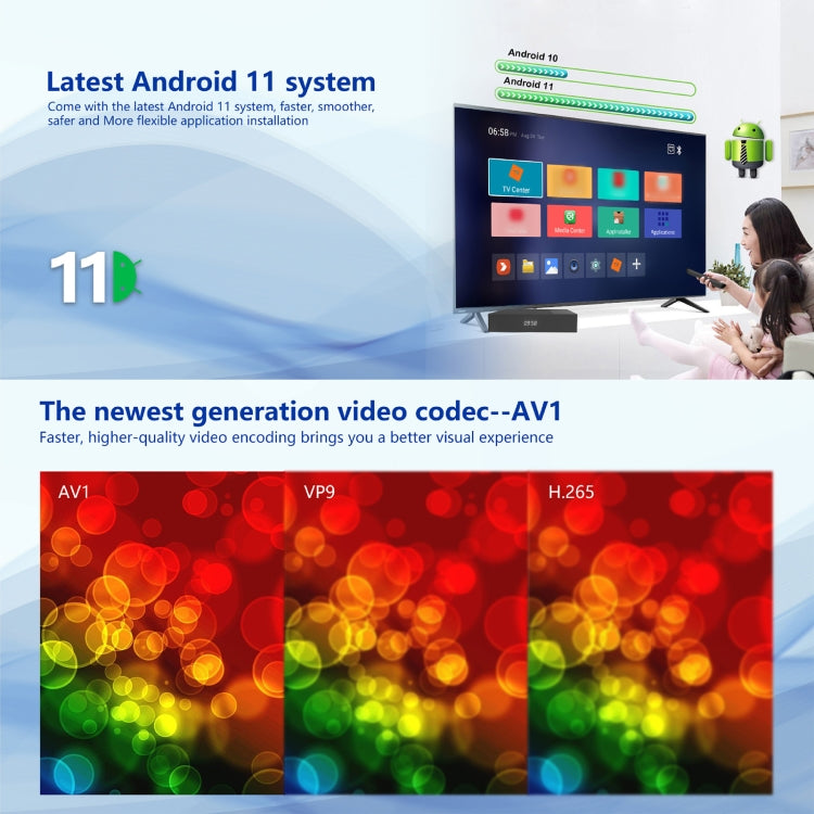 Tanix X4 Android 11 Smart TV Box, Amlogic S905X4 Quad Core - Zen Craft