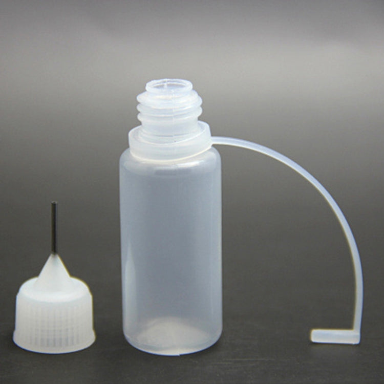 10 PCS PET Pinhole E-cigarette Oil Bottle Capacity: 5ml, 5ml