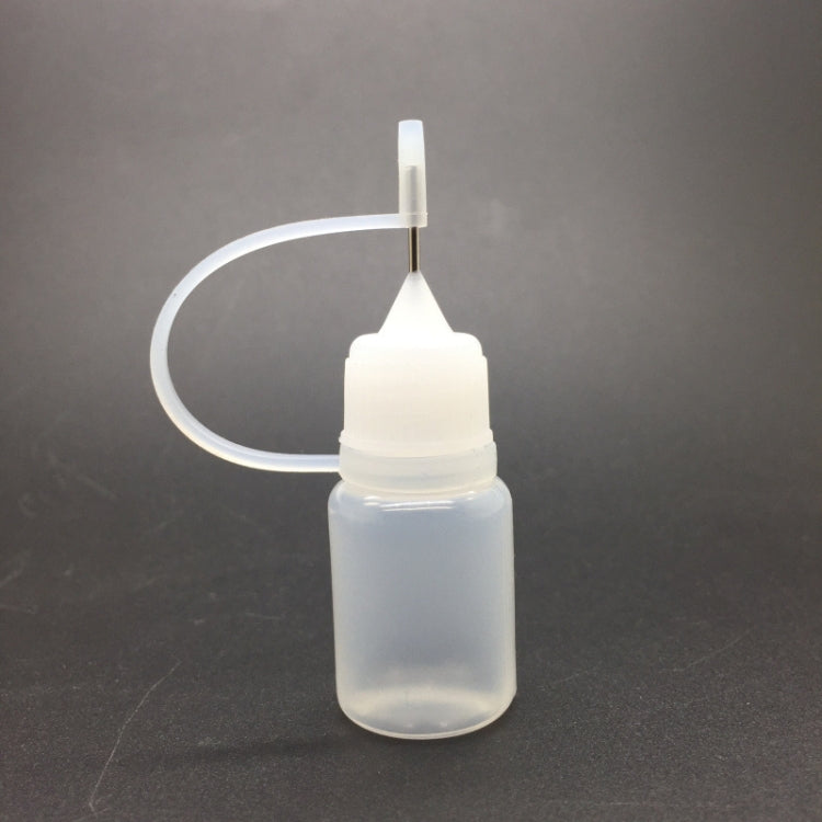 10 PCS PET Pinhole E-cigarette Oil Bottle Capacity: 5ml, 5ml