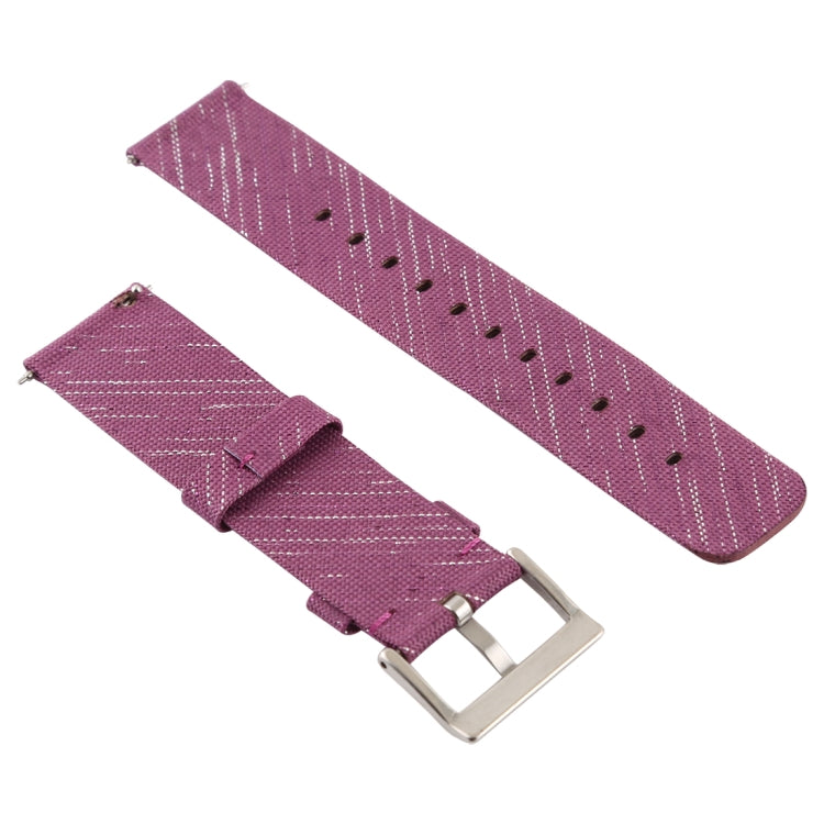 Simple Fashion Canvas Wrist Strap for Fitbit Versa