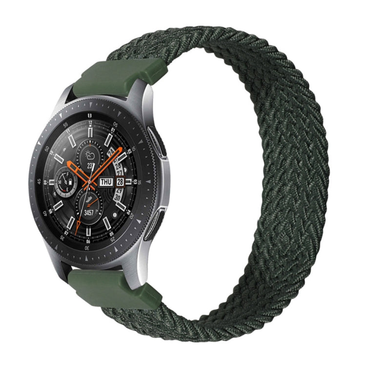 Universal Nylon Weave Replacement Strap Watchband, 20mm, 22mm