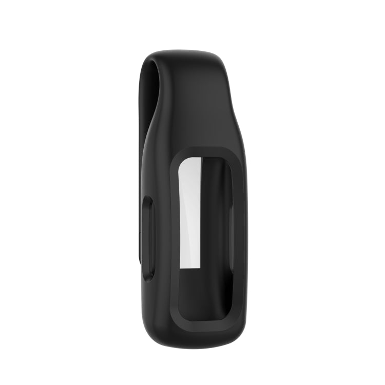 For Fitbit Inspire 2 Steel Sheet Silicone Protective Clip Case Cover, For Fitbit Inspire 2
