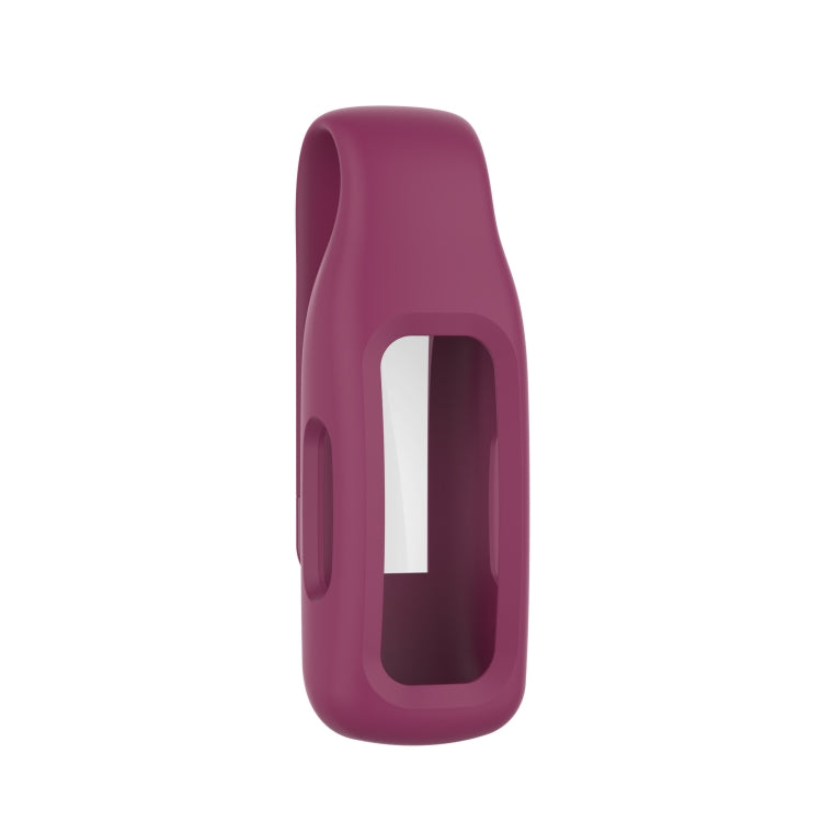 For Fitbit Inspire 2 Steel Sheet Silicone Protective Clip Case Cover, For Fitbit Inspire 2