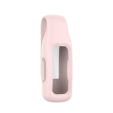 For Fitbit Inspire 2 Steel Sheet Silicone Protective Clip Case Cover, For Fitbit Inspire 2