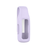 For Fitbit Inspire 2 Steel Sheet Silicone Protective Clip Case Cover, For Fitbit Inspire 2