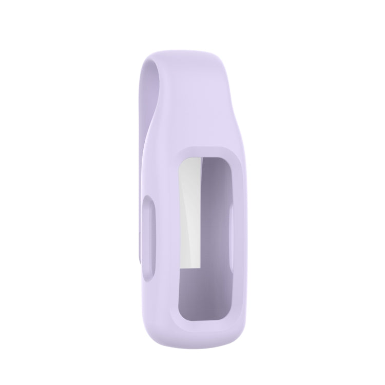 For Fitbit Inspire 2 Steel Sheet Silicone Protective Clip Case Cover, For Fitbit Inspire 2