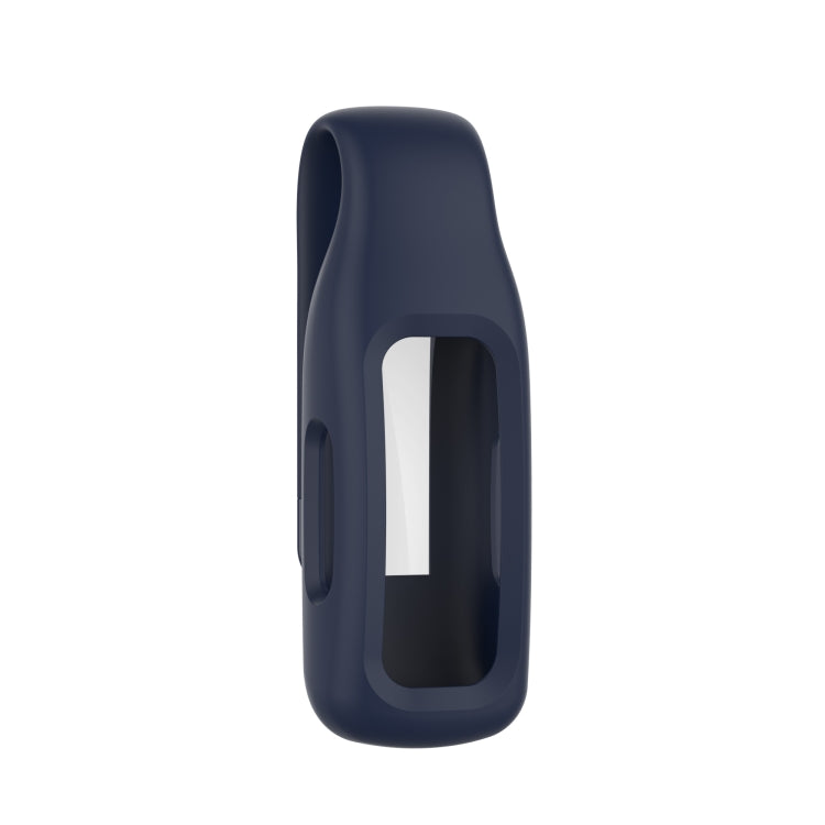 For Fitbit Inspire 2 Steel Sheet Silicone Protective Clip Case Cover, For Fitbit Inspire 2