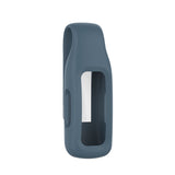 For Fitbit Inspire 2 Steel Sheet Silicone Protective Clip Case Cover, For Fitbit Inspire 2
