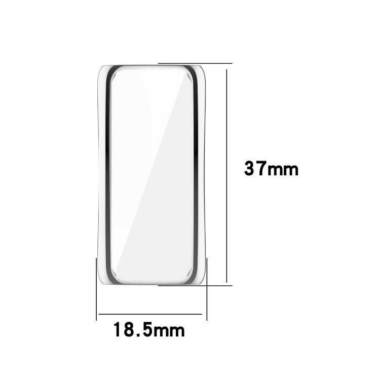 For Fitbit Inspire 2 Full Coverage PC Protective Case Cover